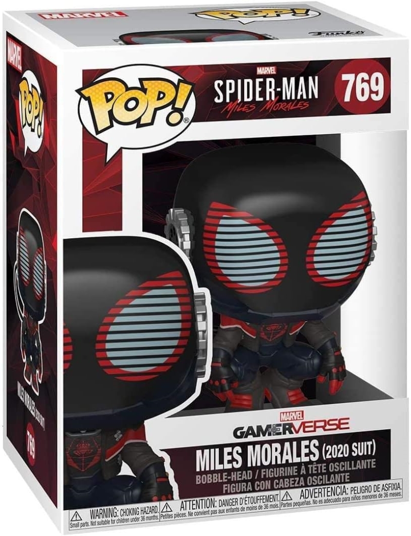 FUNKO ACTION FIGURES FUNKO POP MILES MORALES: 2020 SUIT